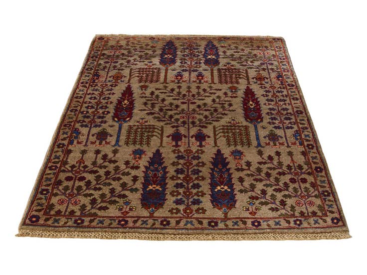 Detail image of 3' 5 x 5' 1 Hand Knotted Ariana Ziegler Rug