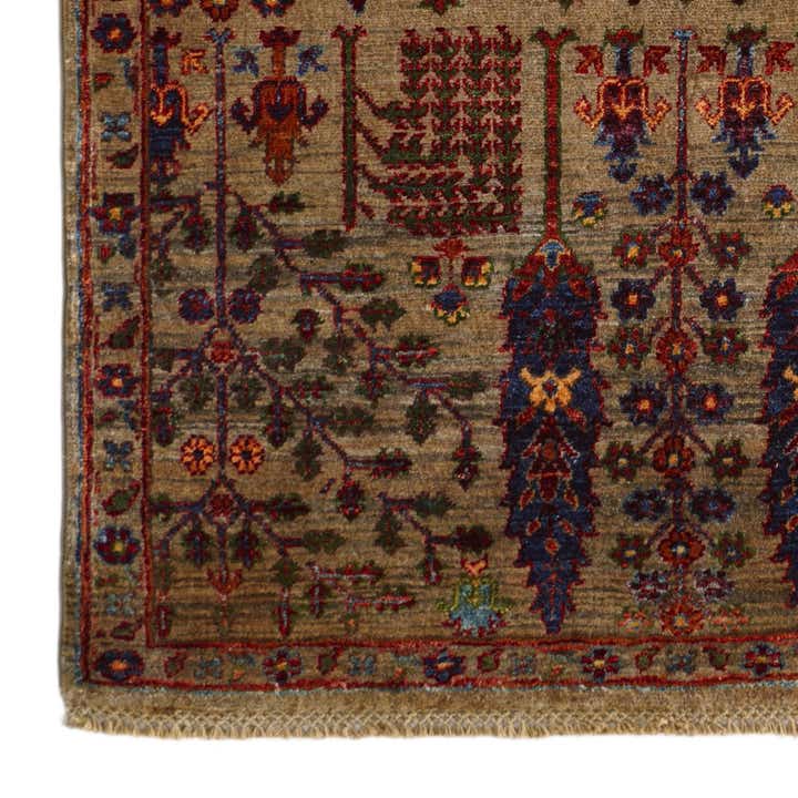 3' 5 x 5' 1 Hand Knotted Ariana Ziegler Rug