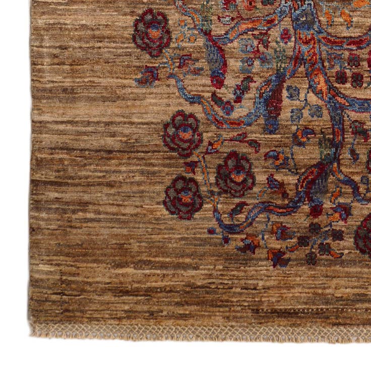 Detail image of 3' 6 x 5' Hand Knotted Ariana Ziegler Rug