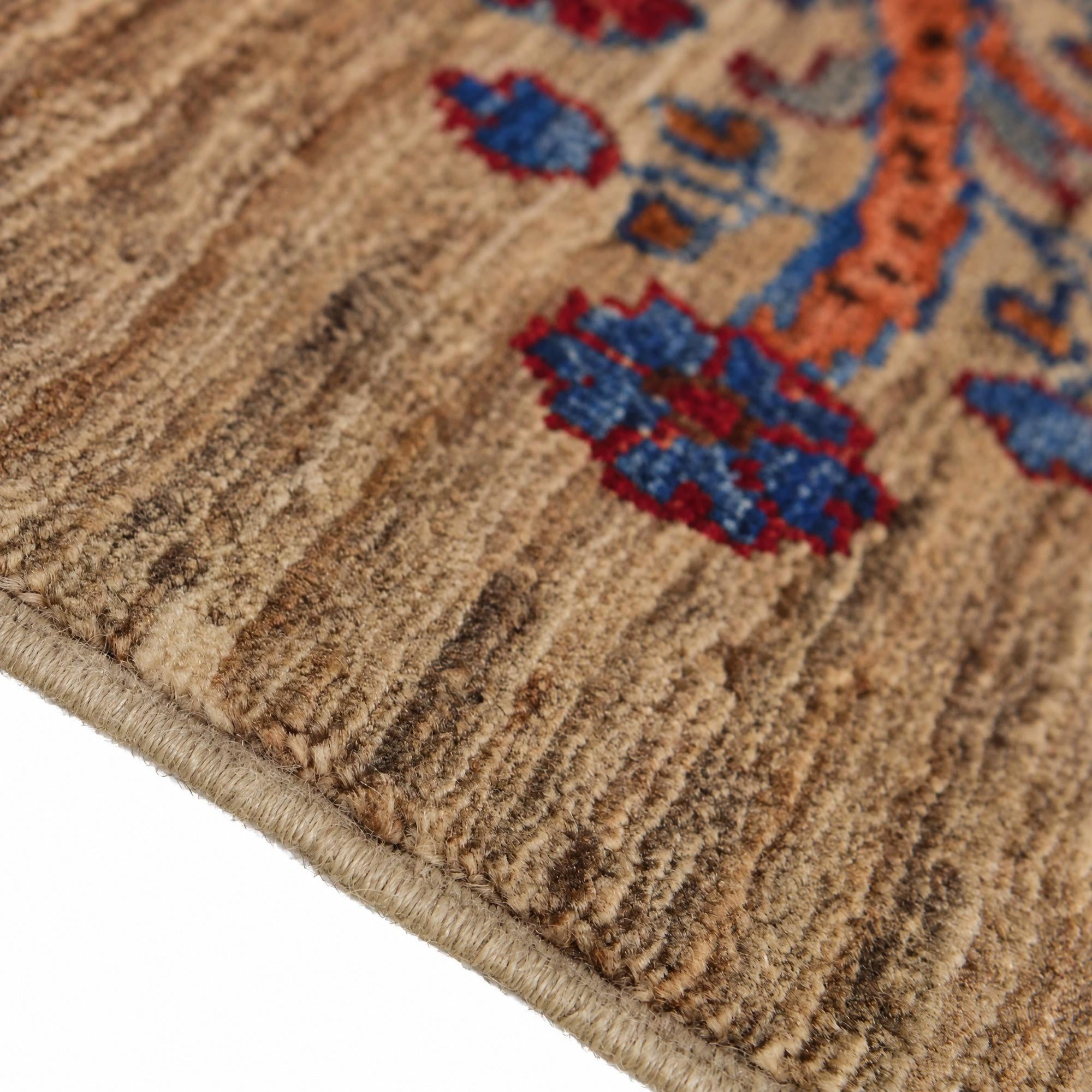 105cm x 155cm Hand Knotted Ariana Ziegler Rug