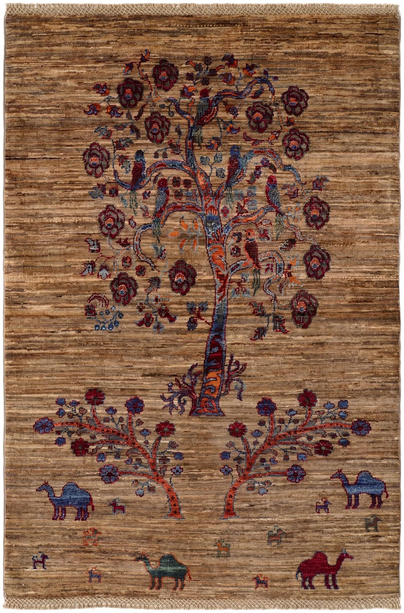 3' 6 x 5' Hand Knotted Ariana Ziegler Rug