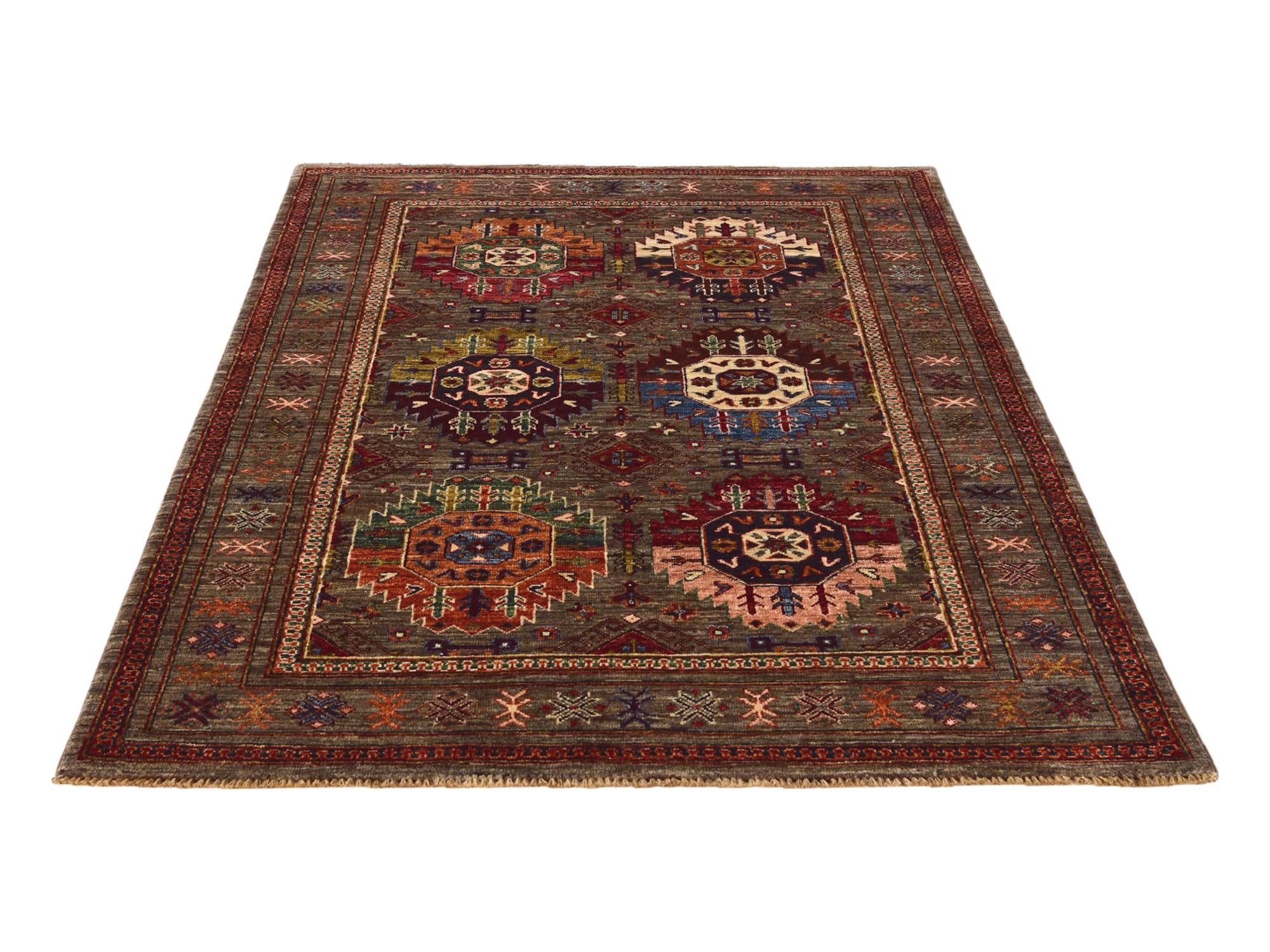 4' 2 x 6' 2 Hand Knotted Ariana Ziegler Rug