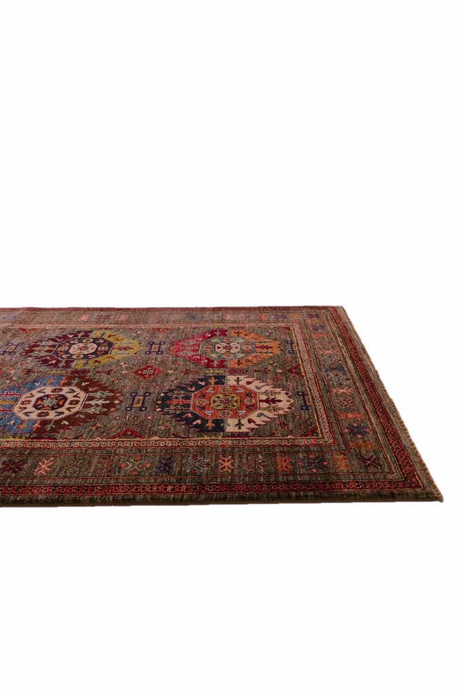 4' 2 x 6' 2 Hand Knotted Ariana Ziegler Rug