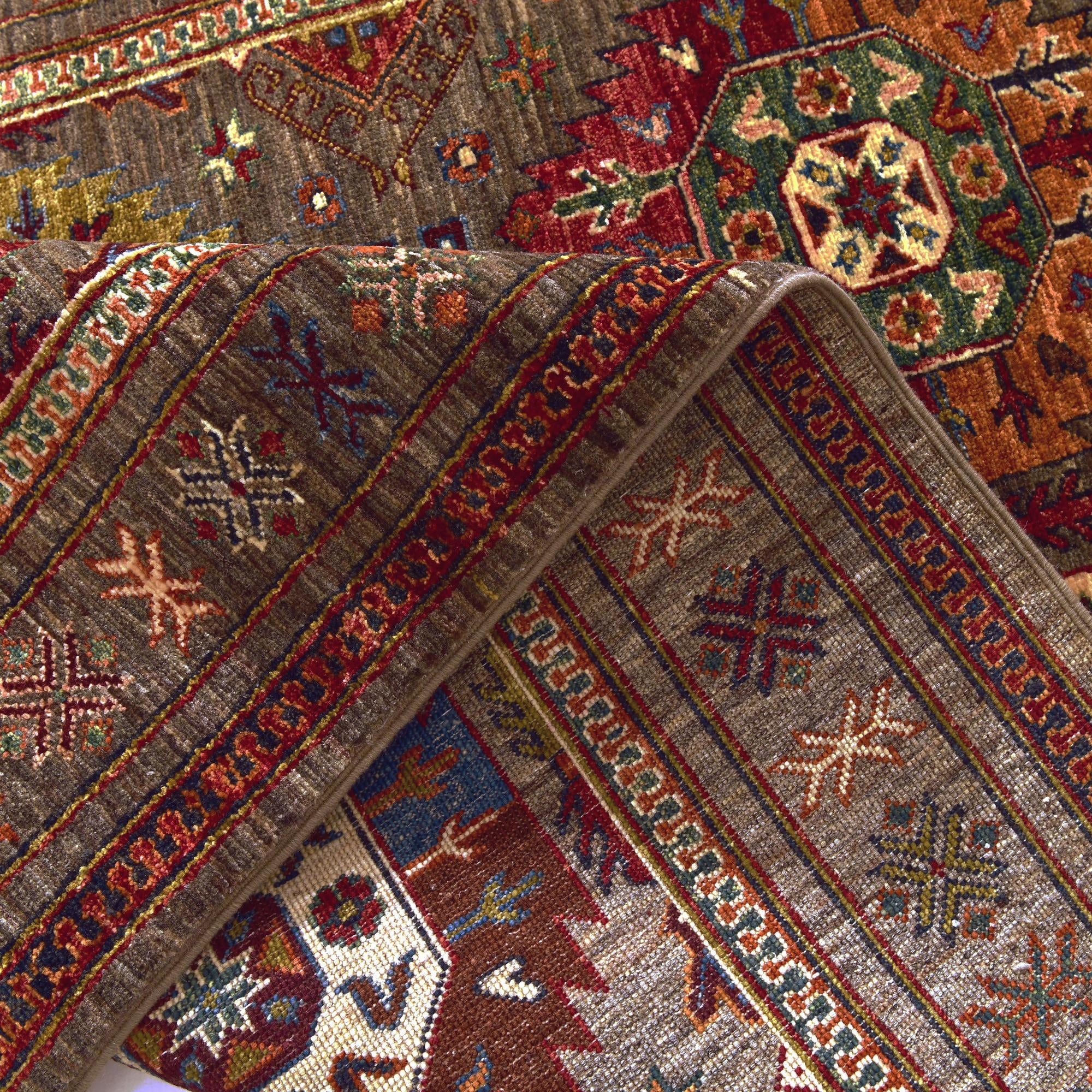 4' 2 x 6' 2 Hand Knotted Ariana Ziegler Rug