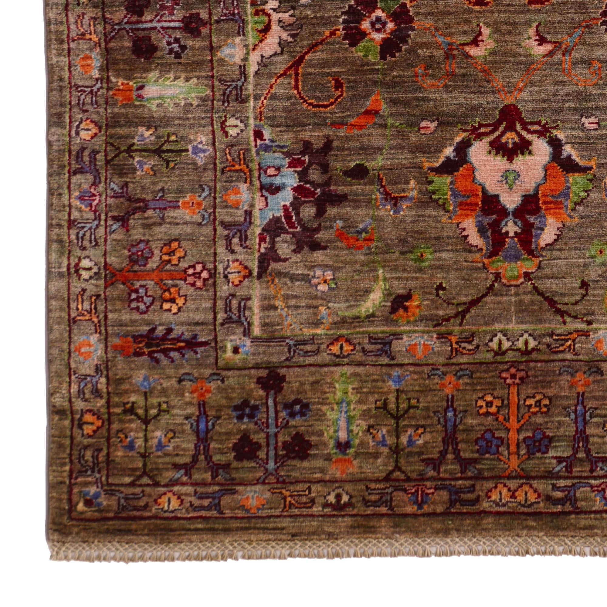 3' 10 x 6' 1 Hand Knotted Ariana Ziegler Rug