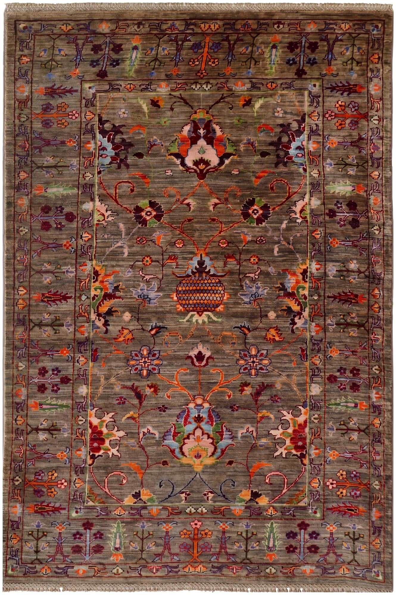 3' 10 x 6' 1 Hand Knotted Ariana Ziegler Rug