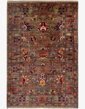 3' 10 x 6' 1 Hand Knotted Ariana Ziegler Rug