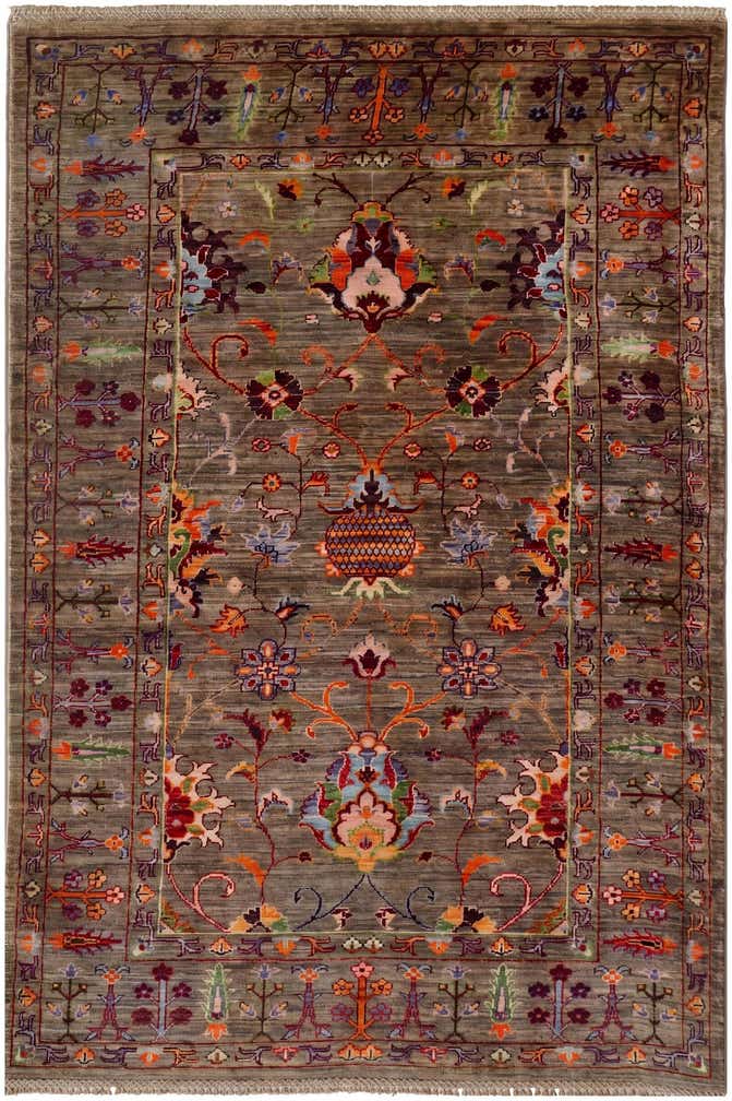 3' 10 x 6' 1 Hand Knotted Ariana Ziegler Rug