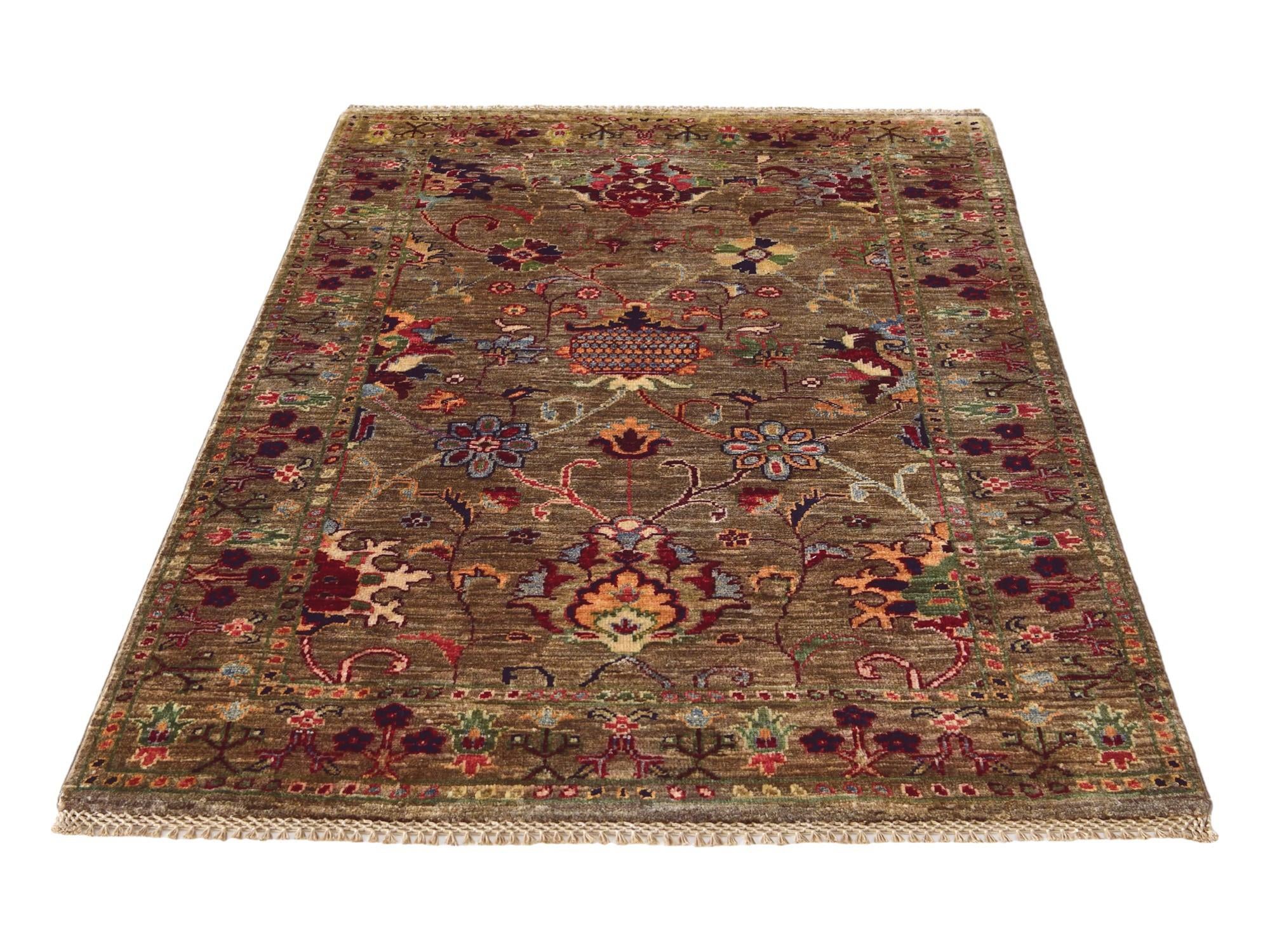 3' 3 x 4' 11 Hand Knotted Ariana Ziegler Rug