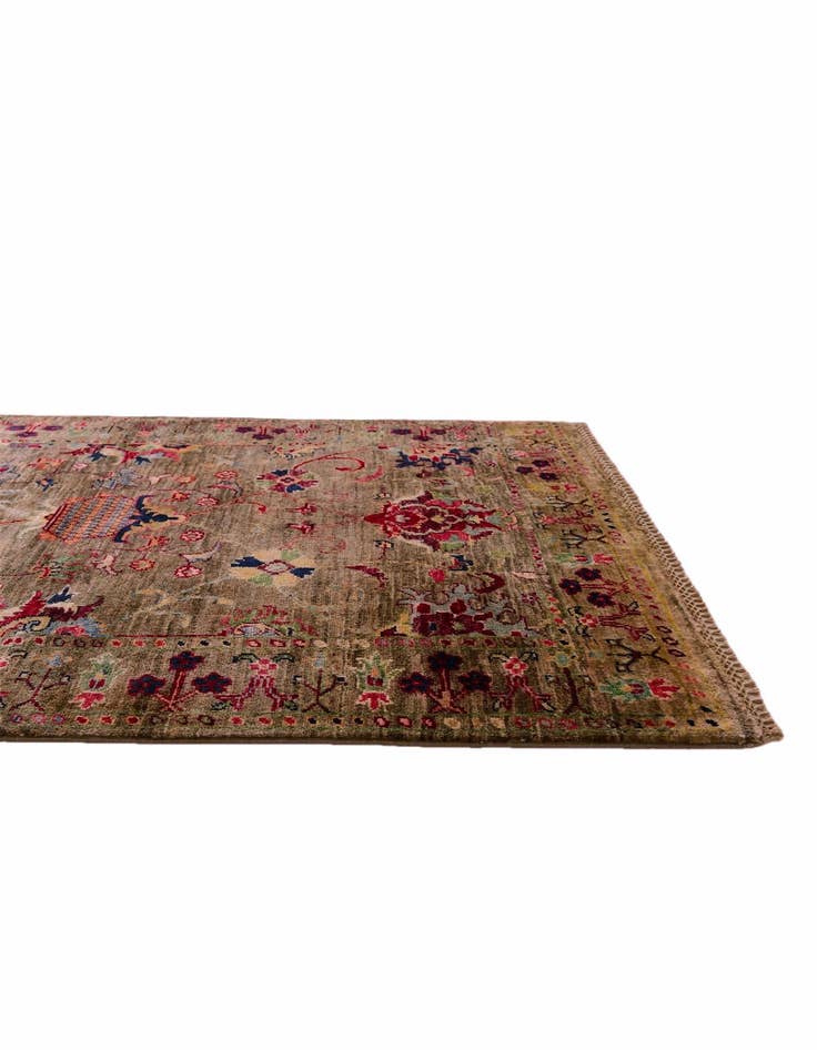 Detail image of 3' 3 x 4' 11 Hand Knotted Ariana Ziegler Rug