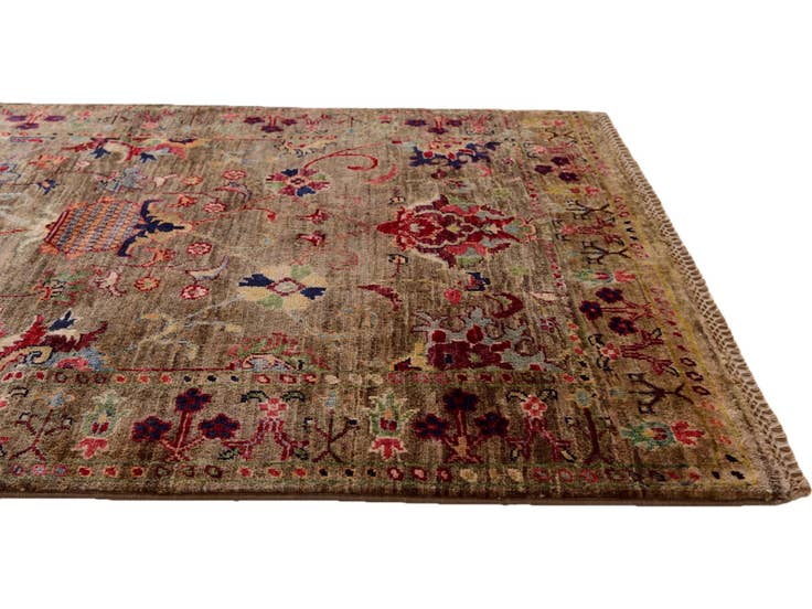 Detail image of 3' 3 x 4' 11 Hand Knotted Ariana Ziegler Rug