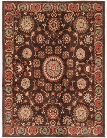 6' 7 x 8' 10 Hand Knotted Ariana Ziegler Oriental Rug