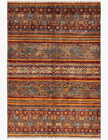 5' 6 x 8' Ariana Ziegler Wool Rug