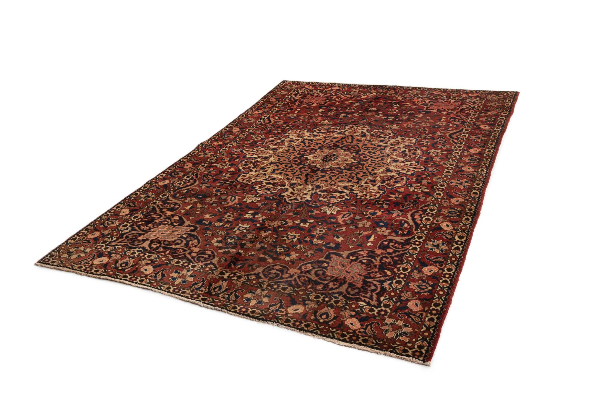 6' 8 x 10' 1 Bachtiar Wool Rug