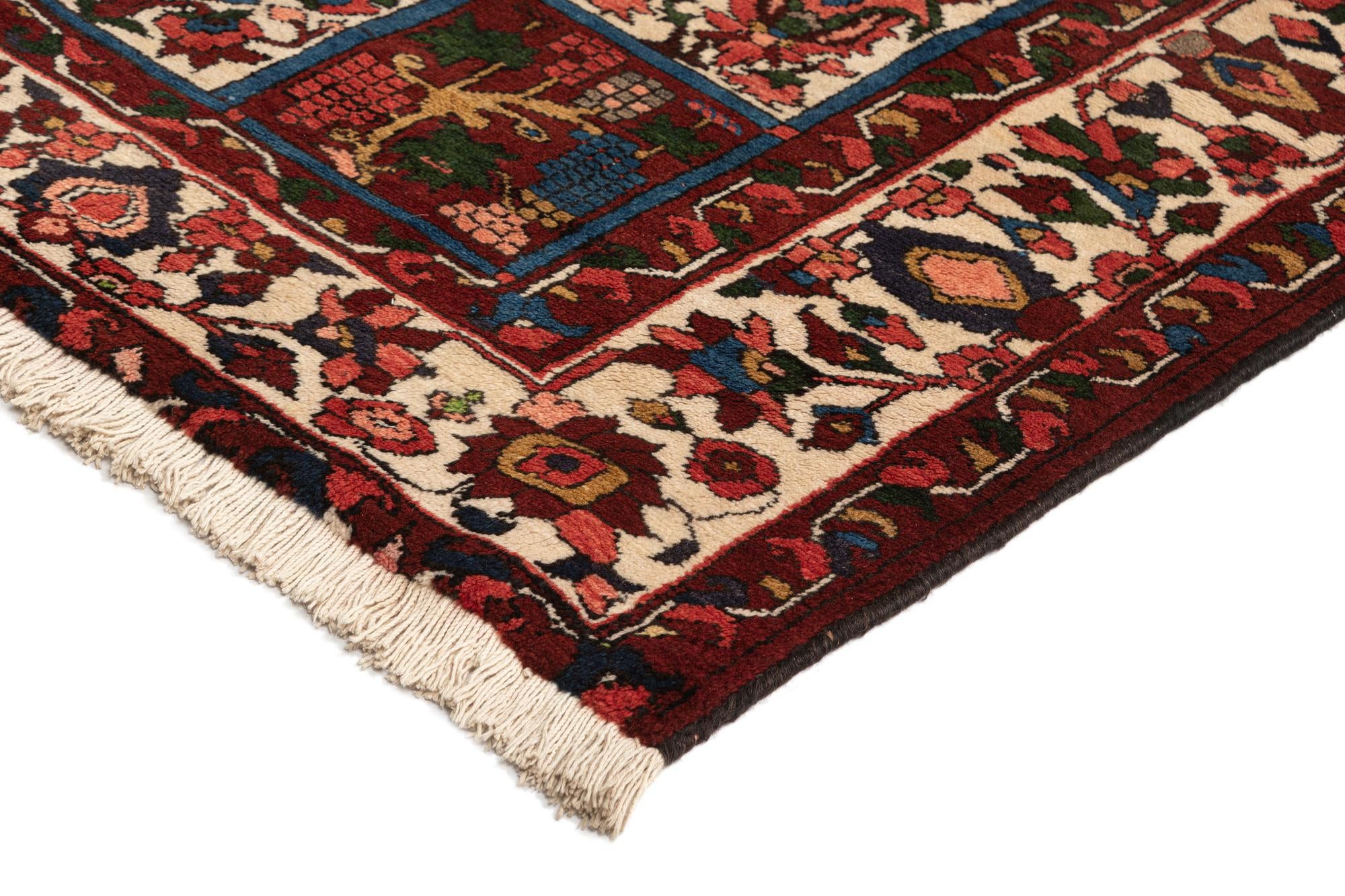 6' 10 x 9' 9 Bachtiar Wool Rug