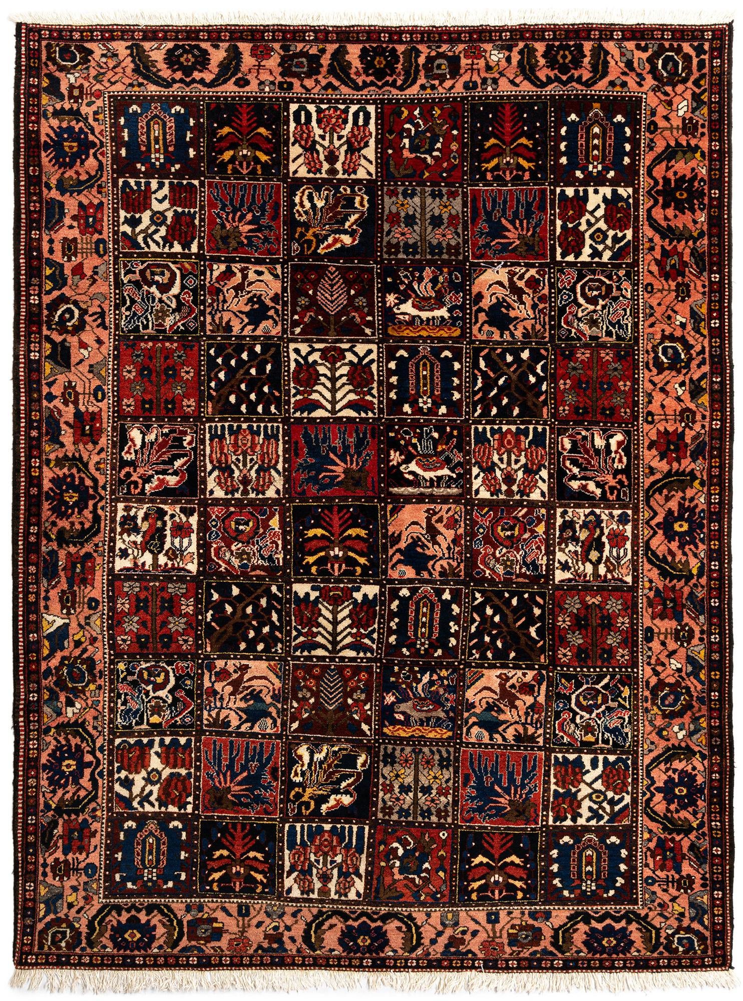 7' 3 x 9' 9 Bachtiar Wool Rug
