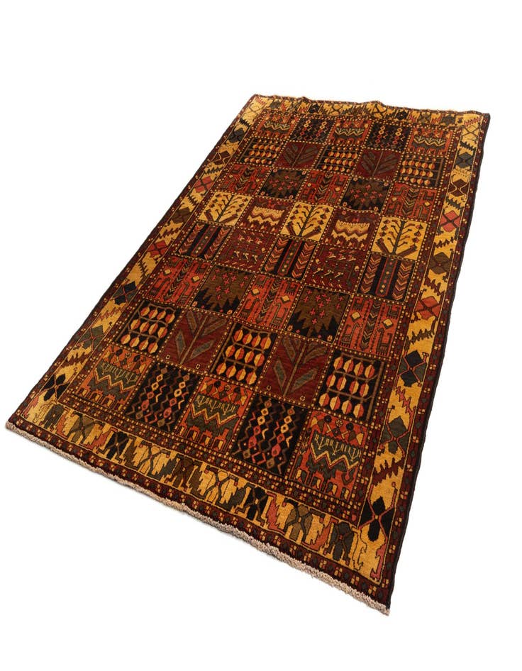 Detail image of 6' 9 x 9' 6 Bachtiar Wool Rug