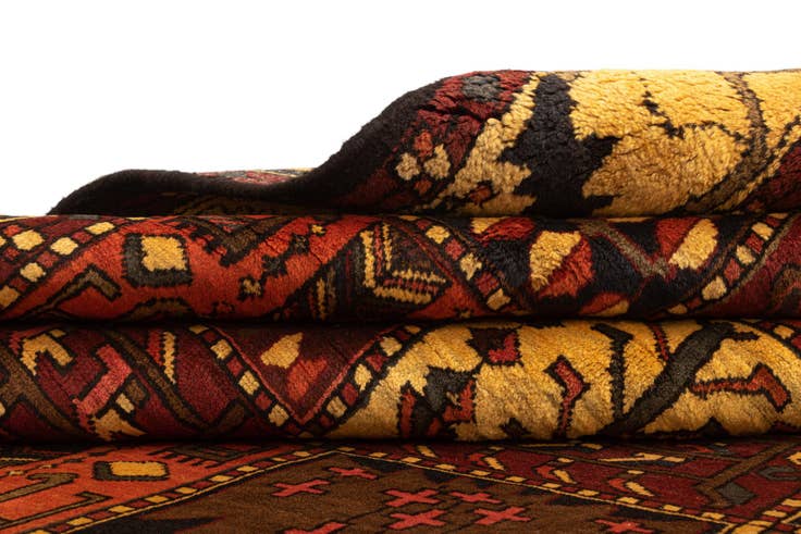 Detail image of 6' 9 x 9' 6 Bachtiar Wool Rug