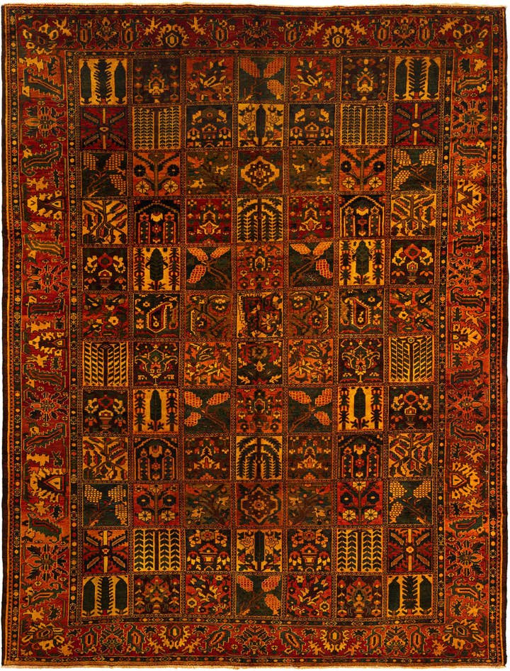 Detail image of 9' 11 x 13' 2 Bachtiar Wool Rug