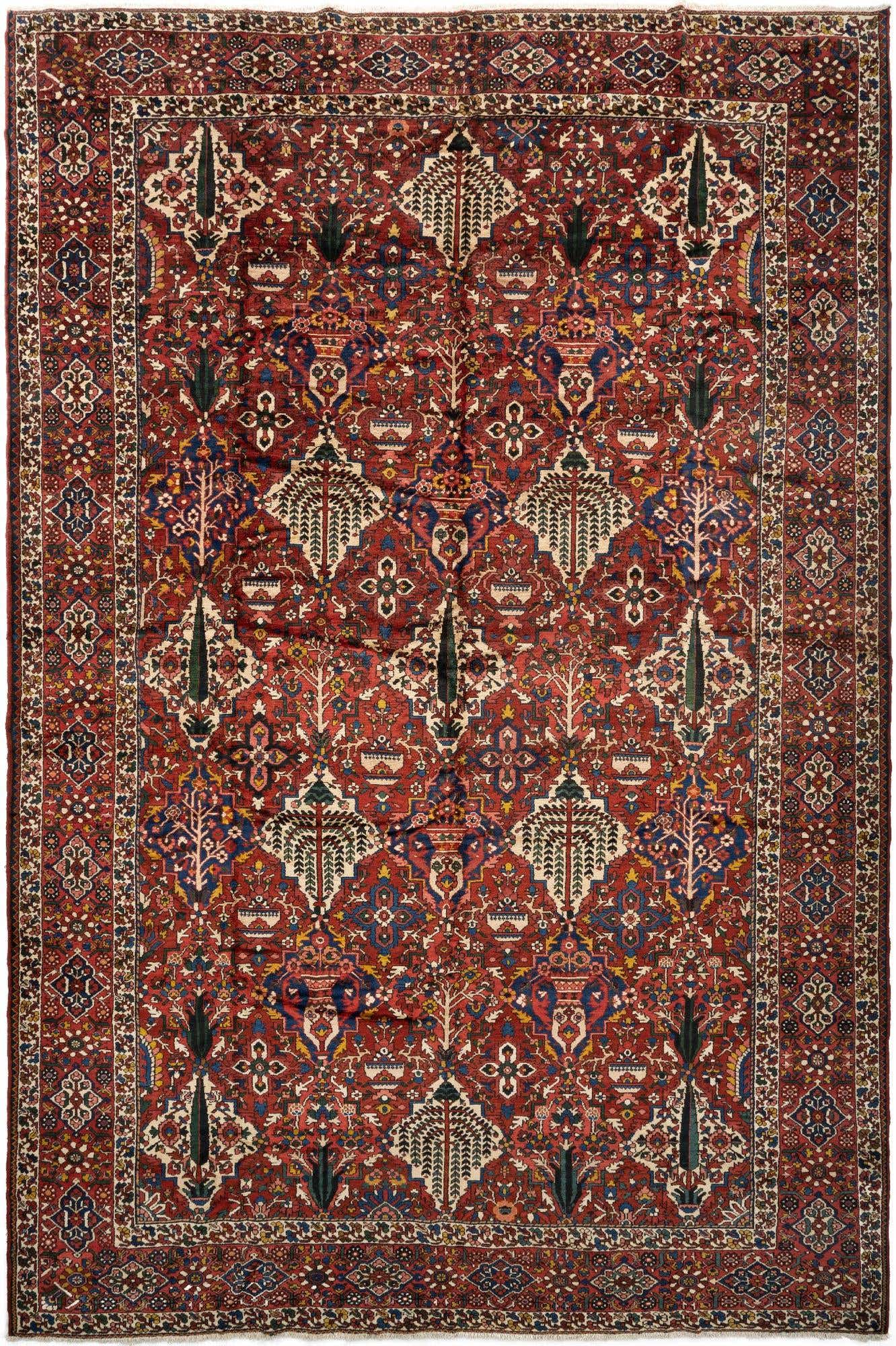 12' 2 x 18' 3 Bachtiar Wool Rug