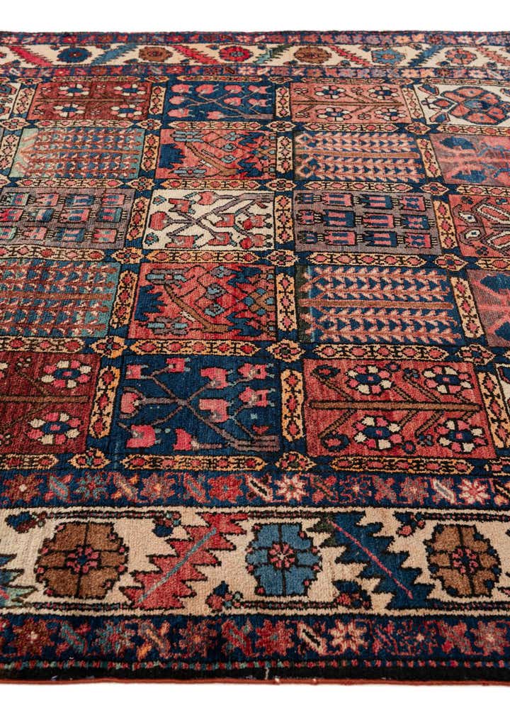 6' 10 x 10' 1 Hand Knotted Bachtiar Persian Wool Rug