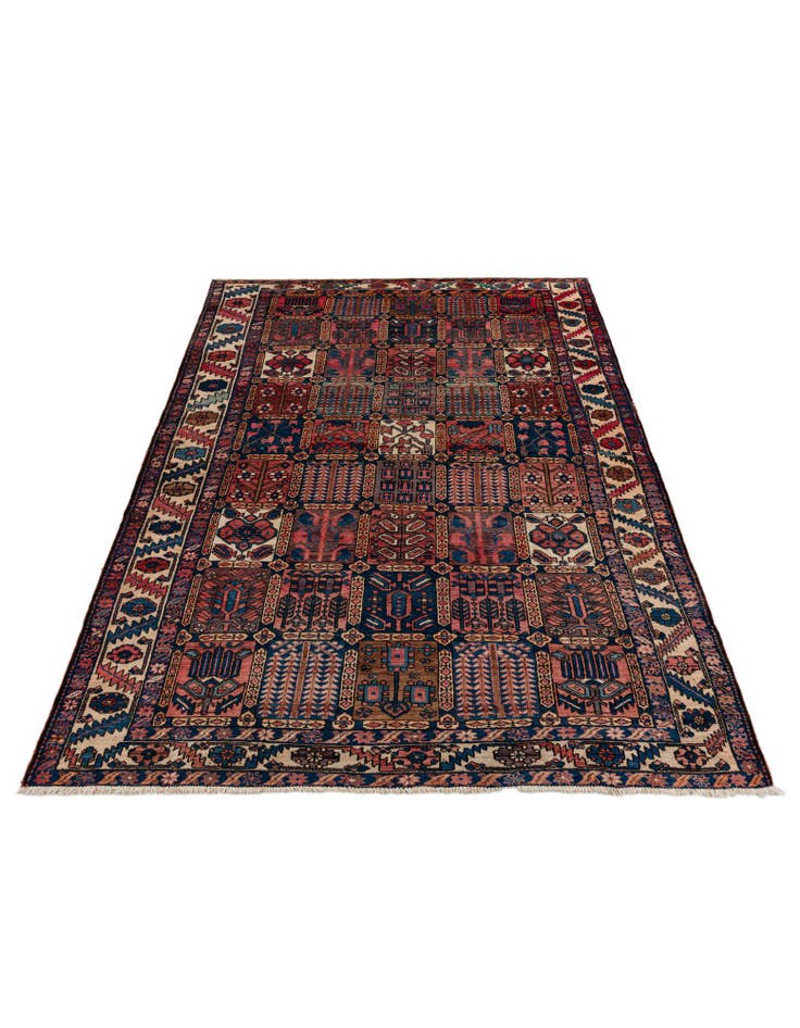Detail image of 6' 10 x 10' 1 Hand Knotted Bachtiar Persian Wool Rug
