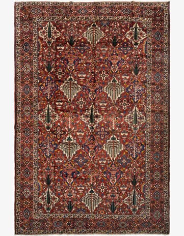 12' 2 x 18' 3 Bachtiar Wool Rug
