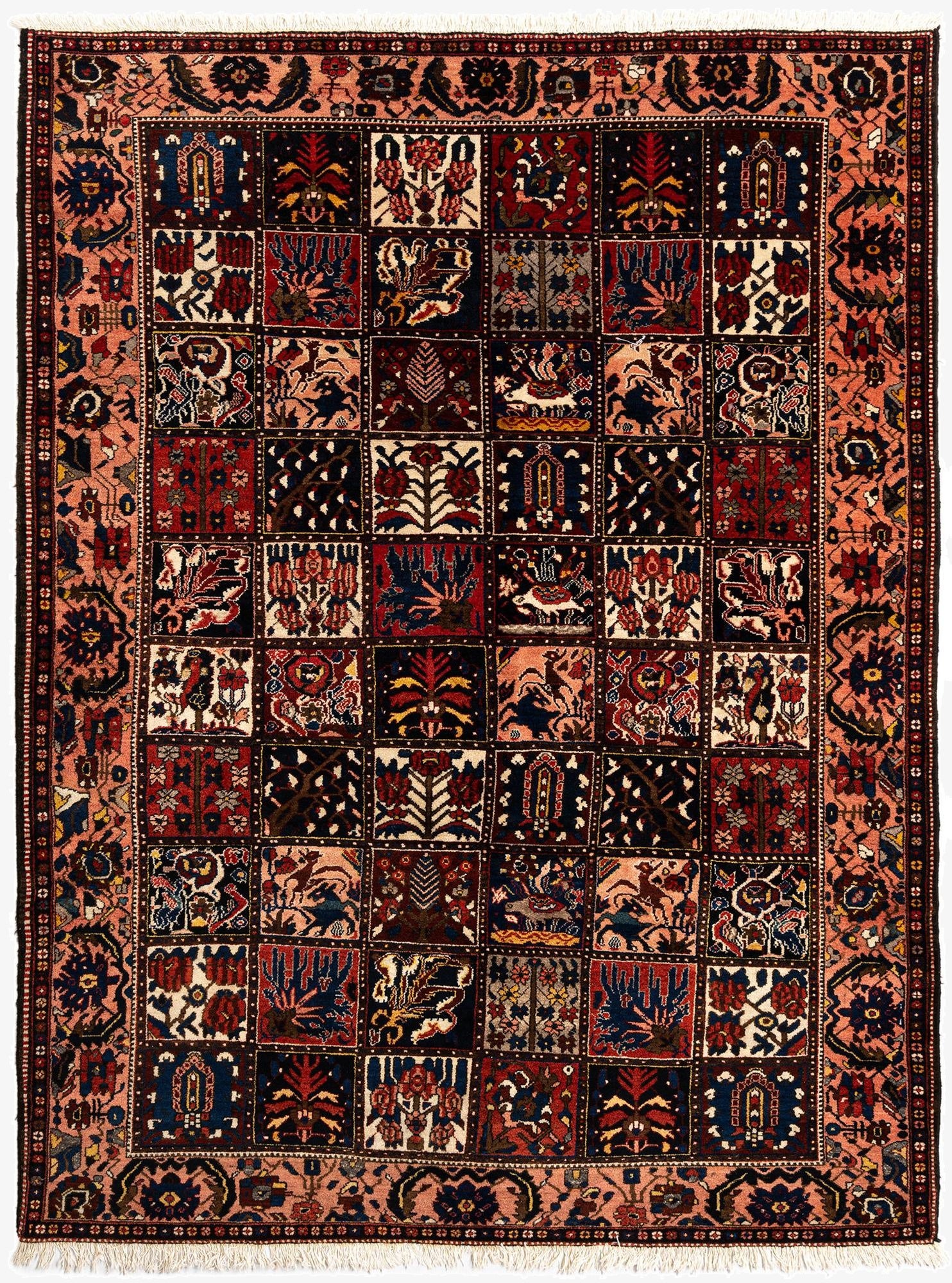 7' 3 x 9' 9 Bachtiar Wool Rug