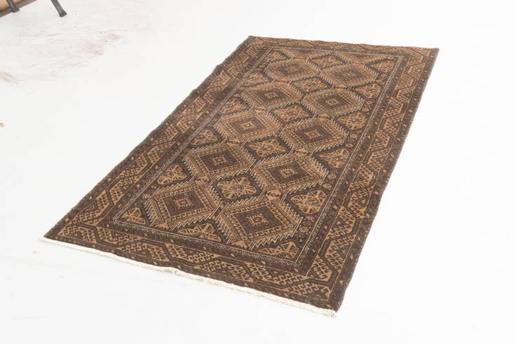 Detail image of 4' 1 x 7' 7 Balouch Rug