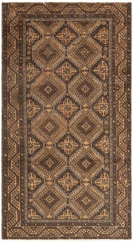 Detail image of 4' 1 x 7' 7 Balouch Rug
