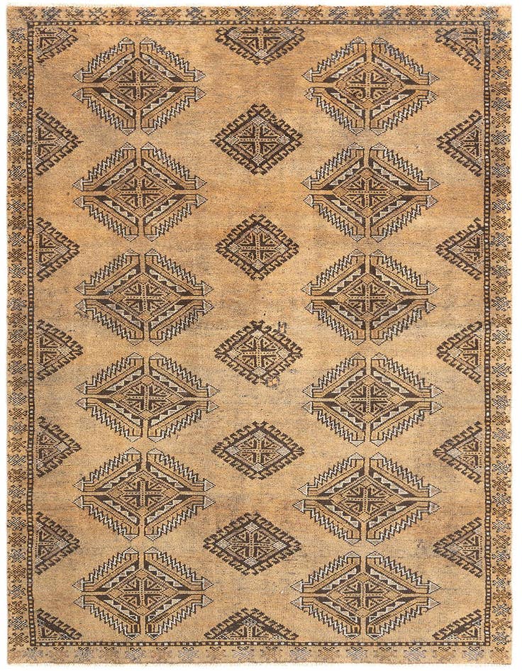 Detail image of 4' 7 x 9' 4 Balouch Rug