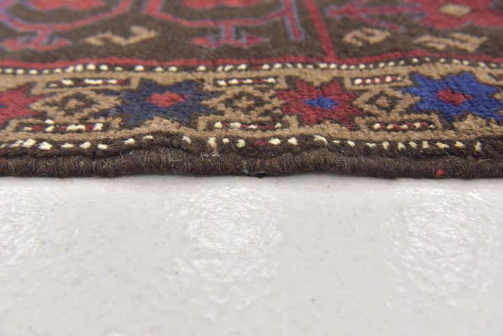 2' 6 x 4' 8 Hand Knotted Balouch Persian Wool Rug