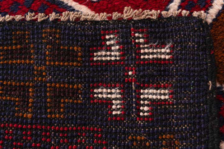2' 10 x 4' 6 Hand Knotted Balouch Persian Wool Rug