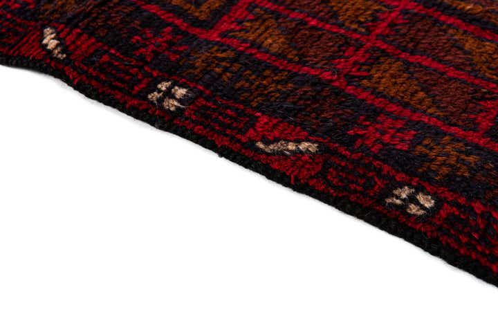 2' 9 x 4' 10 Hand Knotted Balouch Persian Wool Rug