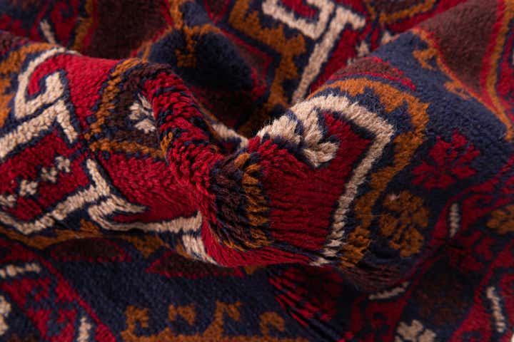 3' x 4' 8 Hand Knotted Balouch Persian Wool Rug