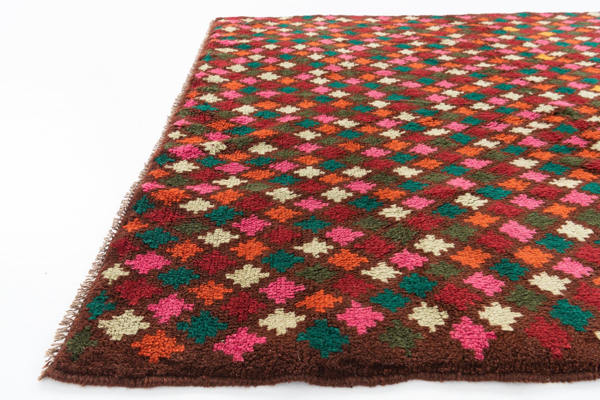 4' 10 x 6' 8 Hand Knotted Balouch Wool Rug
