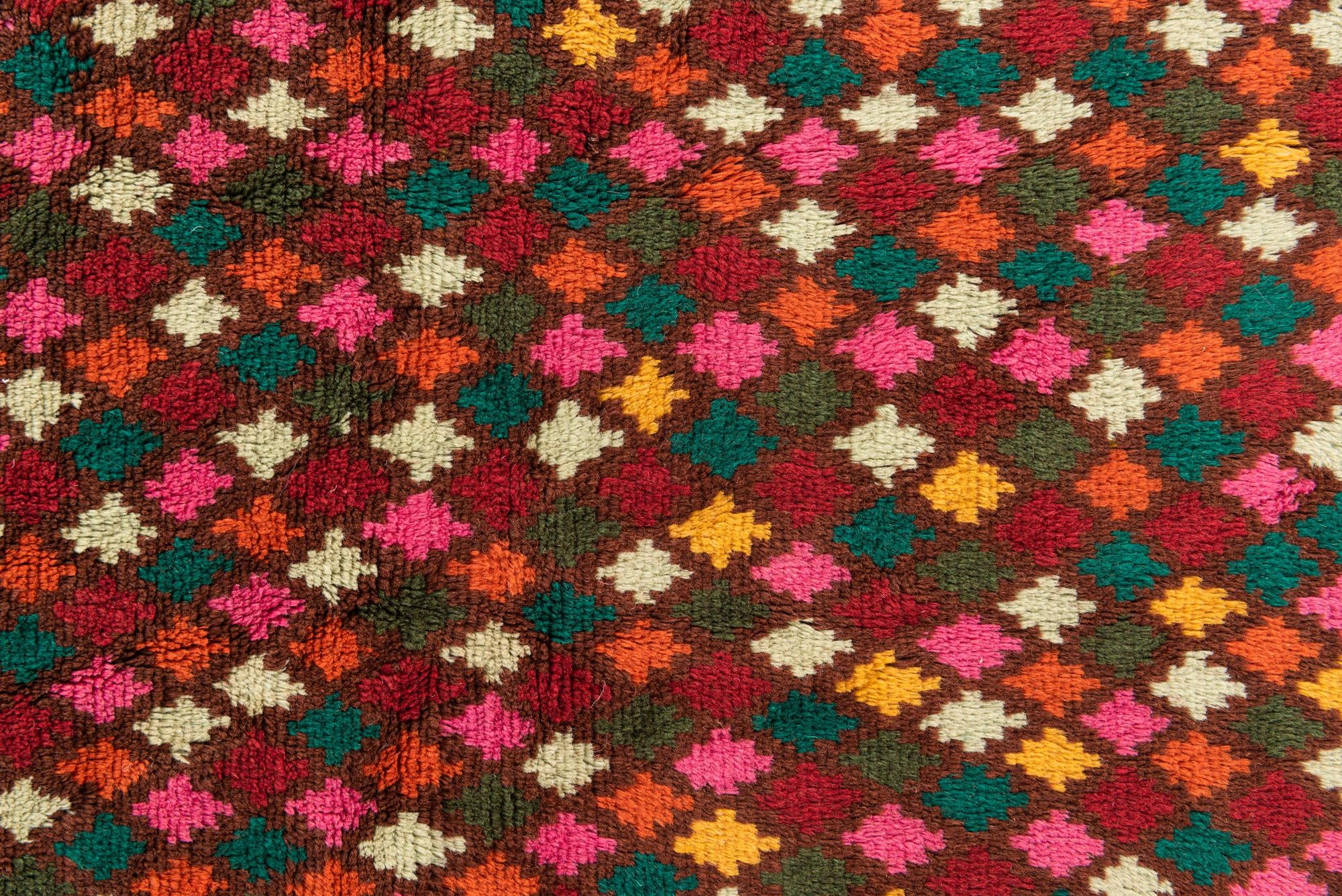4' 10 x 6' 8 Hand Knotted Balouch Wool Rug