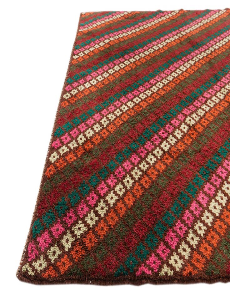 Detail image of 4' 10 x 6' 6  Hand Knotted Balouch Wool Rug