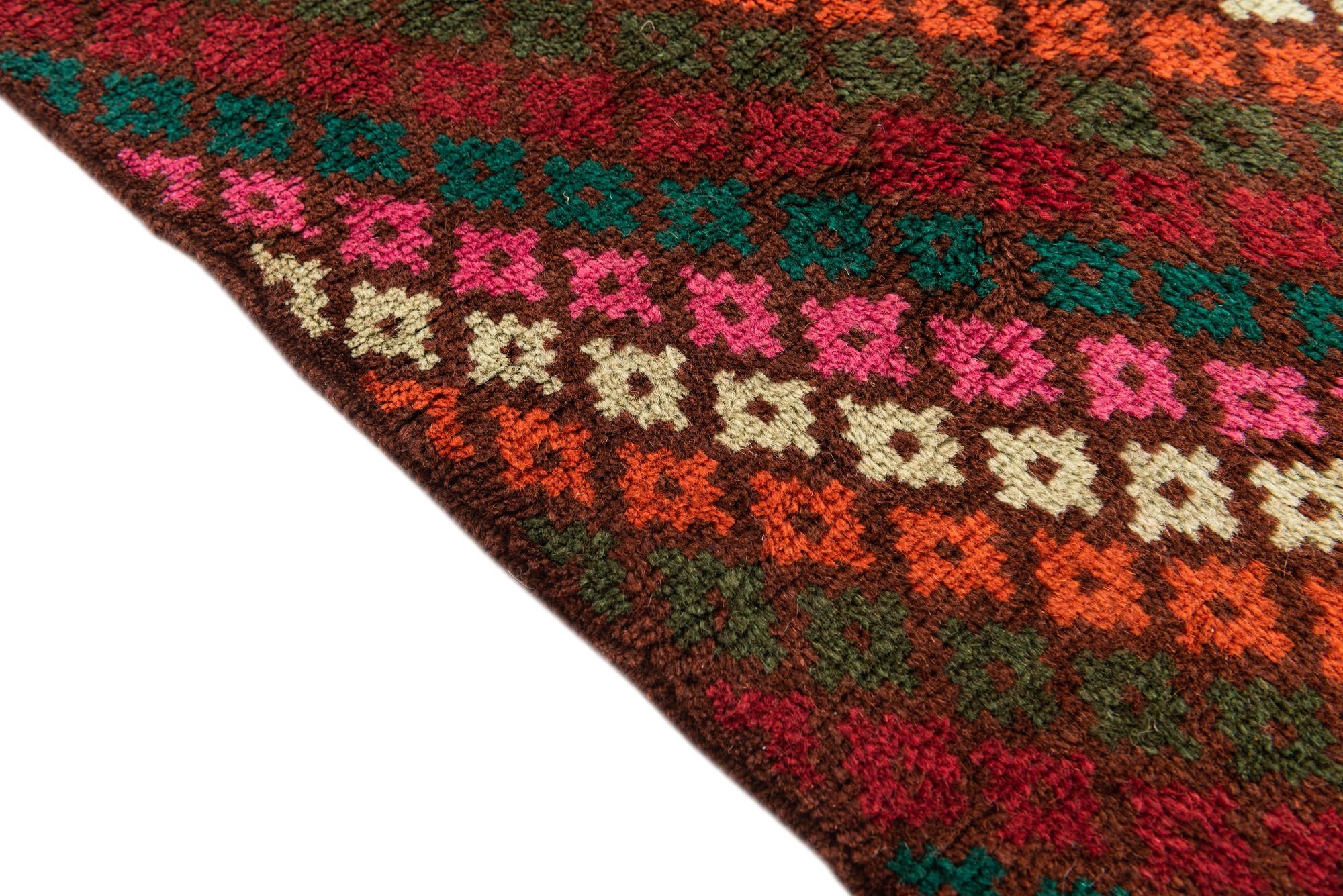 4' 10 x 6' 6 Hand Knotted Balouch Wool Rug
