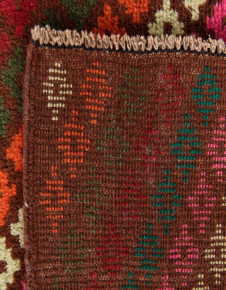 Detail image of 4' 10 x 6' 6  Hand Knotted Balouch Wool Rug