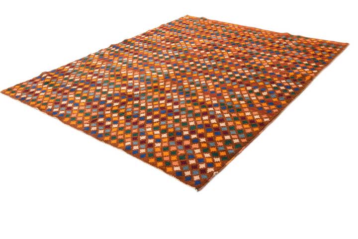 6' 5 x 7' 10 Hand Knotted Balouch Wool Rug