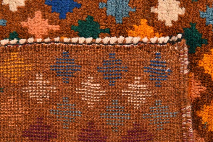 6' 5 x 7' 10 Hand Knotted Balouch Wool Rug