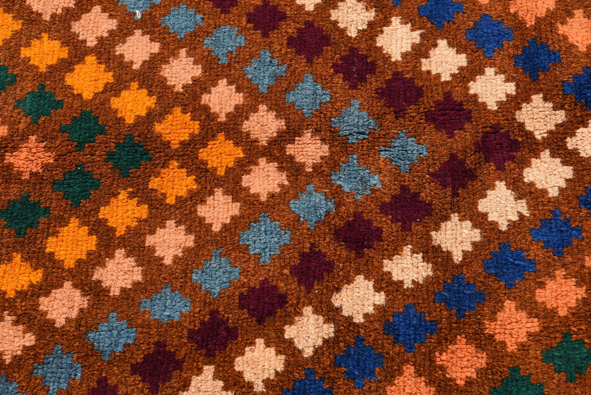 6' 2 x 8' 4 Hand Knotted Balouch Wool Rug