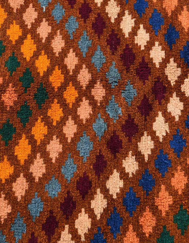 Detail image of 6' 2 x 8' 4  Hand Knotted Balouch Wool Rug