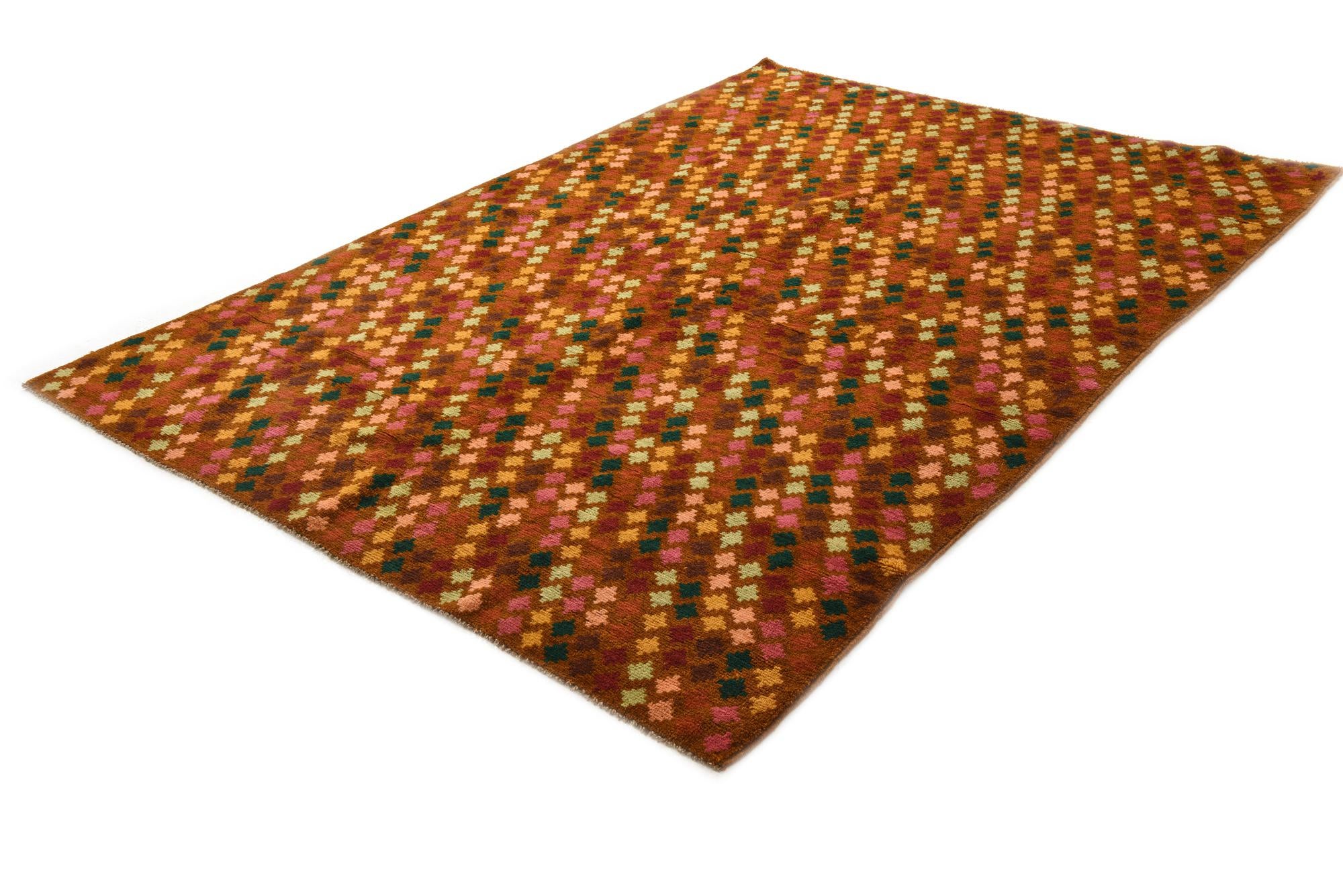 6' x 8' Hand Knotted Balouch Wool Rug
