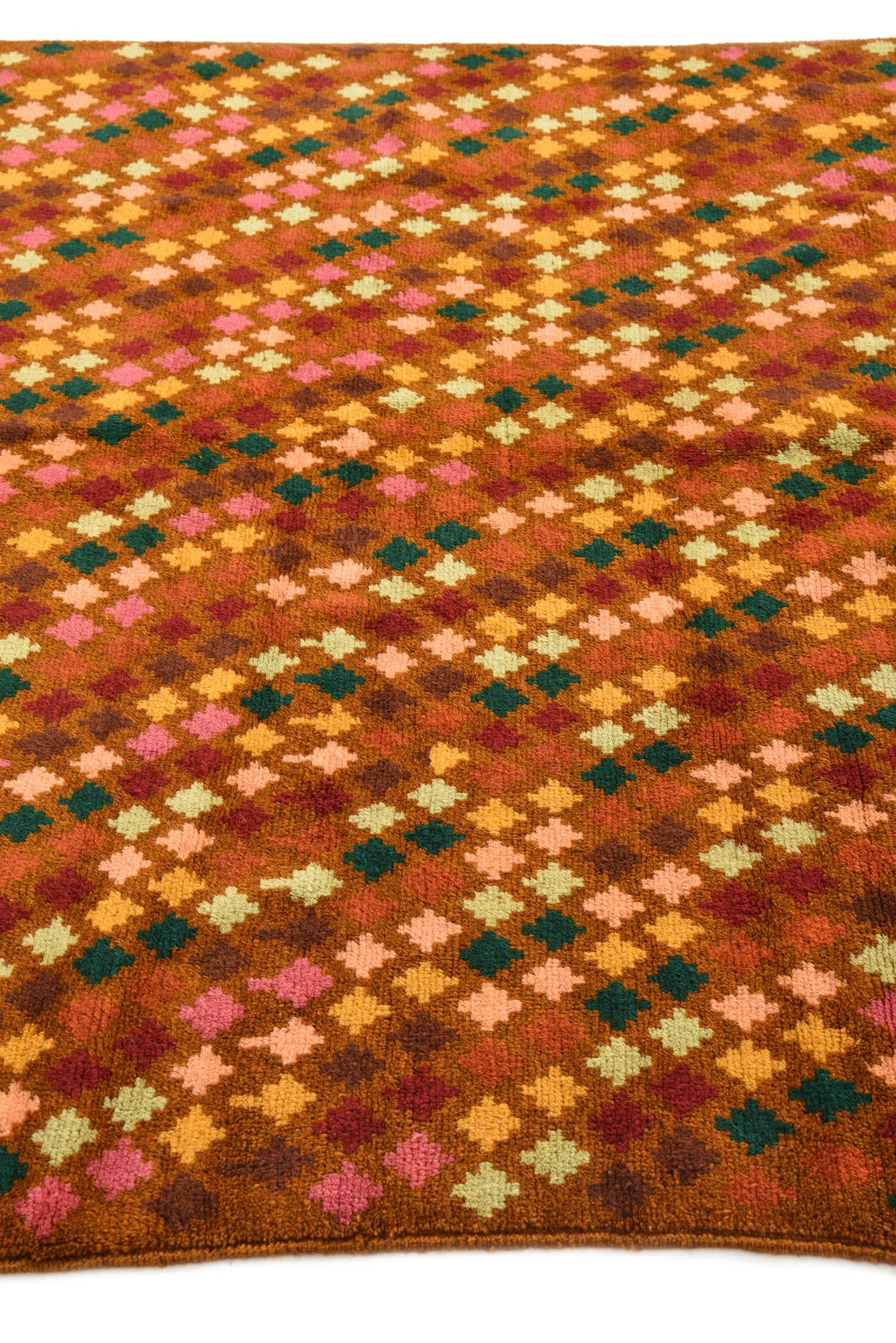 6' x 8' Hand Knotted Balouch Wool Rug