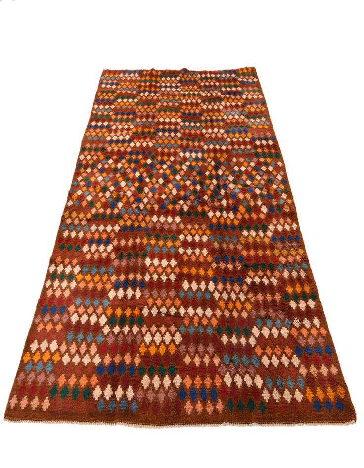 Detail image of 6' x 8' 2  Hand Knotted Balouch Wool Rug