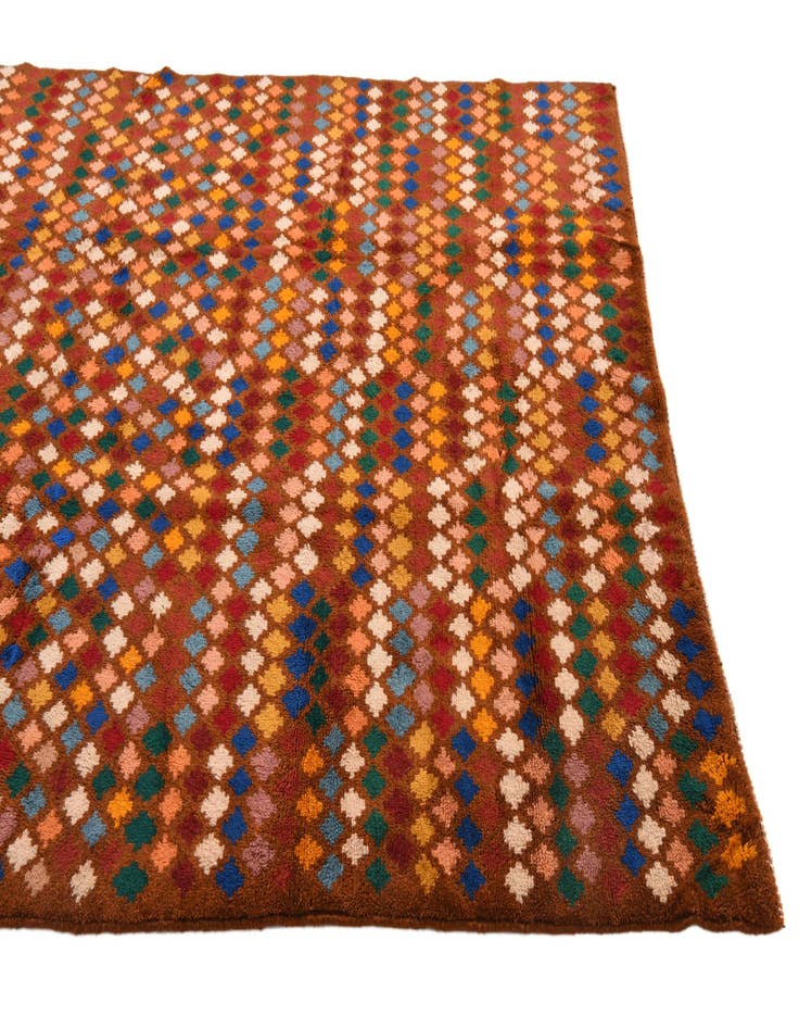 Detail image of 6' x 8' 2  Hand Knotted Balouch Wool Rug