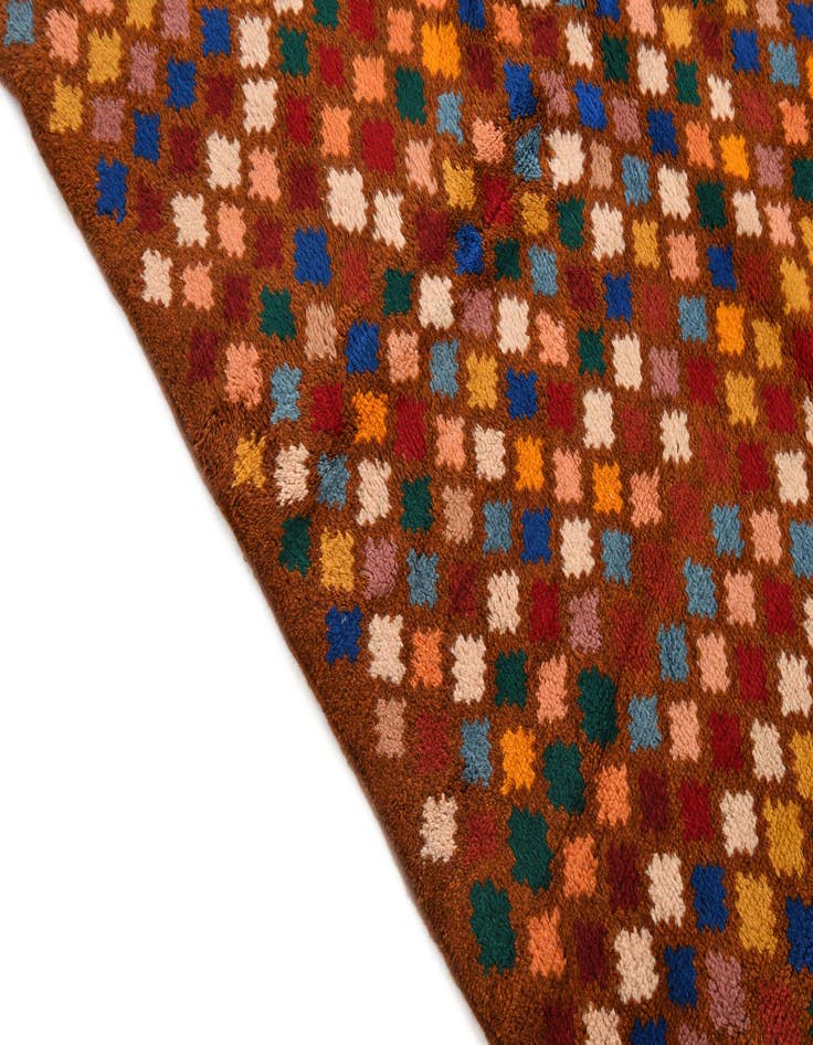 Detail image of 6' x 8' 2  Hand Knotted Balouch Wool Rug