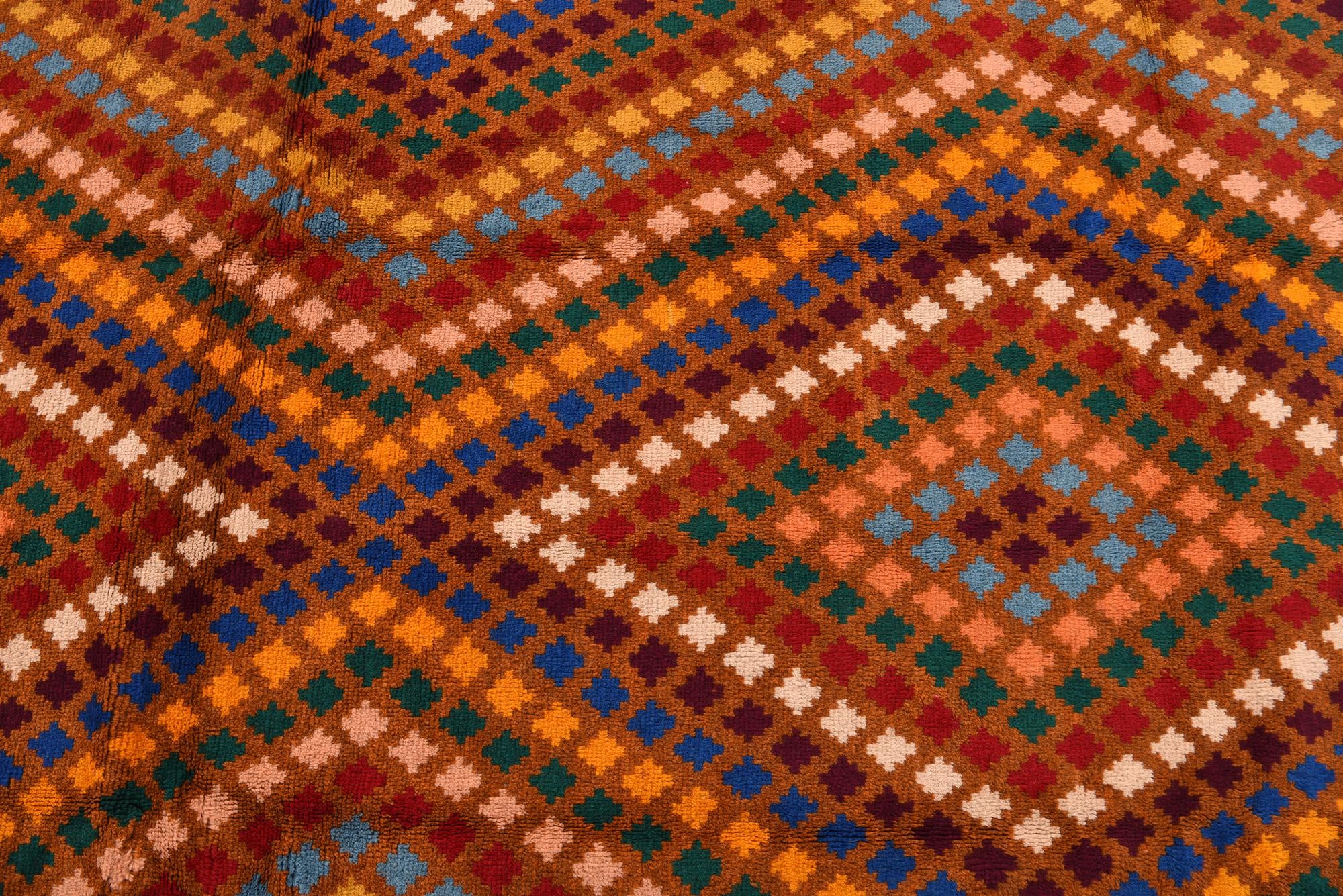 6' 2 x 8' 3 Hand Knotted Balouch Wool Rug